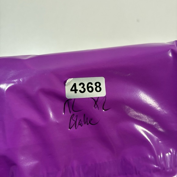 Vintage Ralph Lauren Blake Shirt XL Blue White Plaid Long Sleeve Button Down - Picture 7 of 7